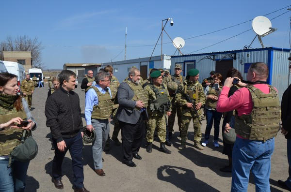 Марьинский район посетили члены Комитета Верховной Рады по правам человека