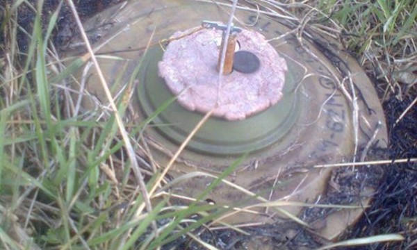В Марьинском районе обнаружили взрывоопасную «ловушку»