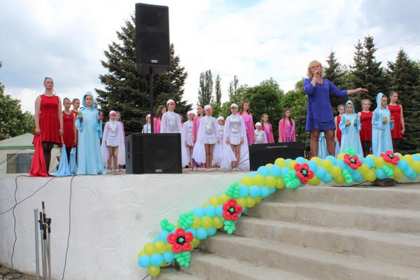 Праздник Победы в Курахово