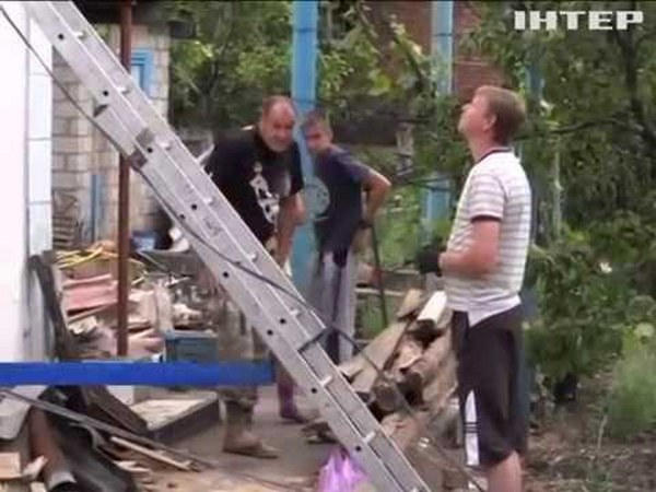 Жители Марьинки рассказали о ночном обстреле боевиков