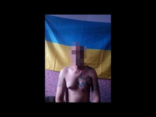 Житель Марьинского района со свастикой на груди защищал «русский мир» на Донбассе