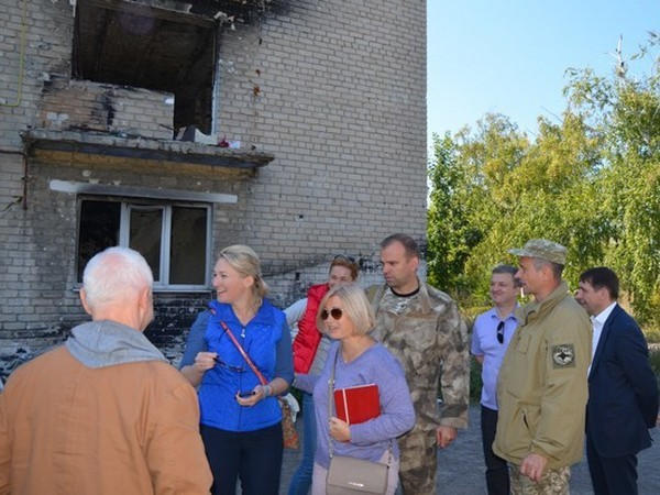 Марьинский район посетила делегация Парламентского комитета Ассоциации между Украиной и ЕС