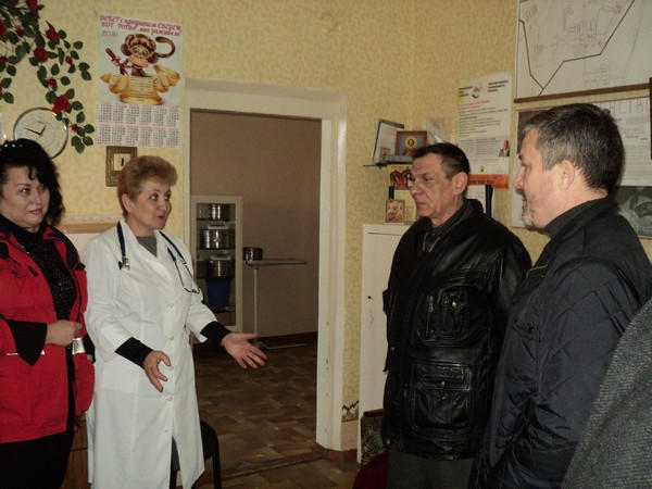 Владимир Мороз проинспектировал прифронтовые медицинские учреждения Марьинского района