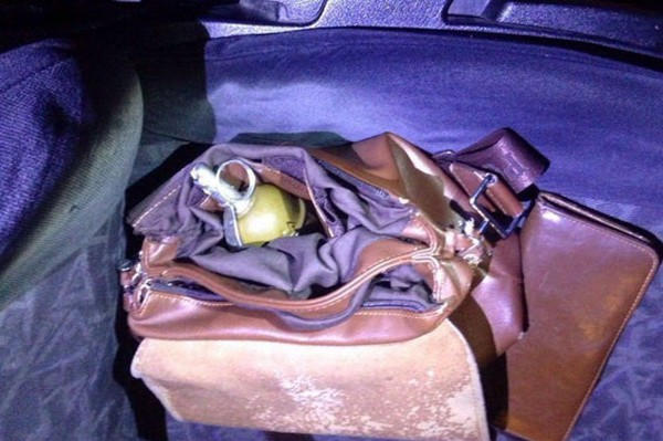 В Курахово пьяный водитель вооружившись гранатой решил покататься по встречной полосе
