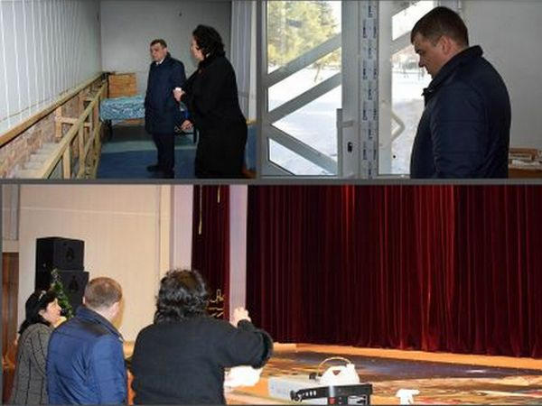 Мэр Угледара проинспектировал ход ремонта городских учреждений культуры