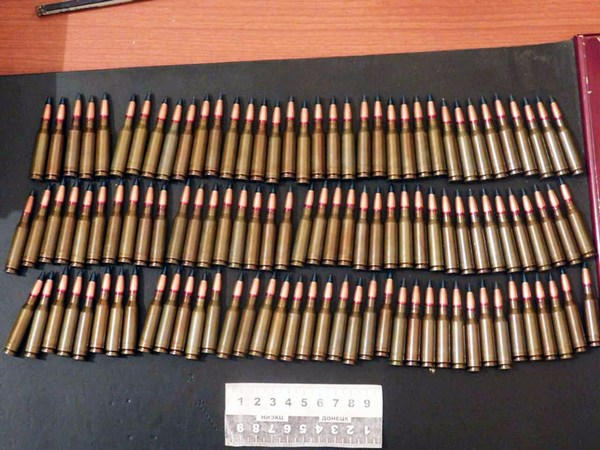 У жителя Красногоровки изъяли 120 патронов к автомату Калашникова