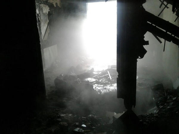 На пожаре в Красногоровке погибли два человека