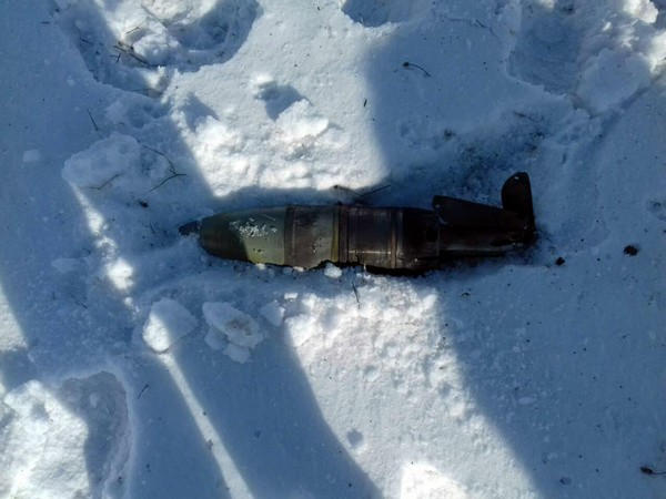 Возле жилого дома в Красногоровке обнаружены неразорвавшиеся снаряды