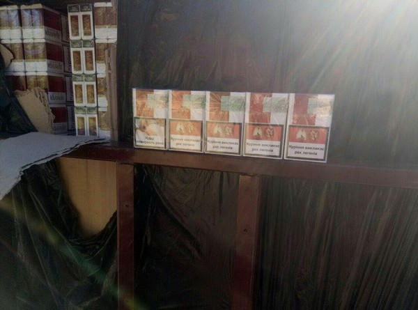 В районе Марьинки задержана партия контрафактных сигарет из «ДНР»