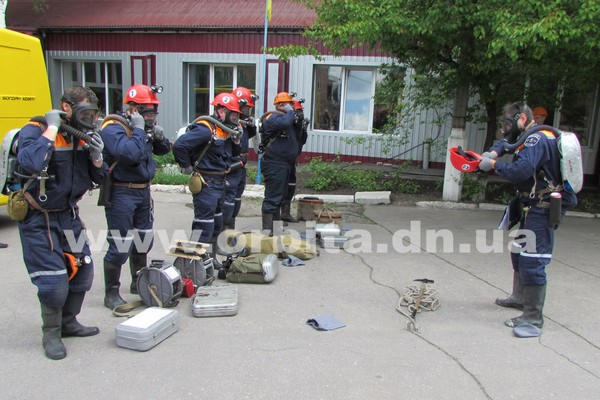Горноспасатели из Угледара стали лучшими на соревнованиях в Мирнограде