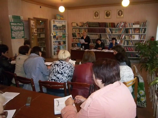 В Марьинку съехались библиотекари из Марьинского района