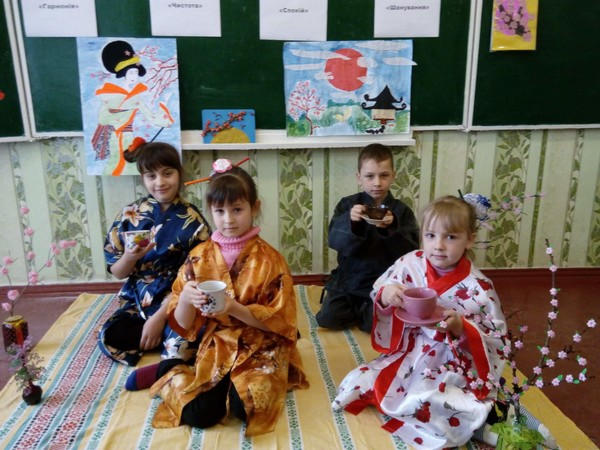 Павловские школьники «побывали» в Японии