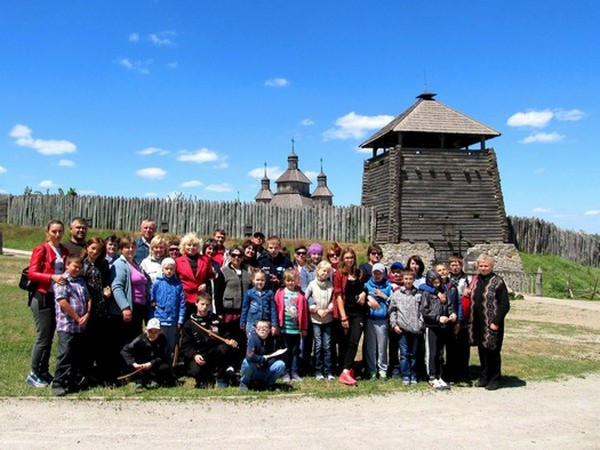 Дети из Марьинского района посетили «Запорожскую Сечь»