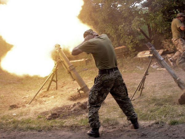 Боевики обстреляли окраины Марьинки из минометов