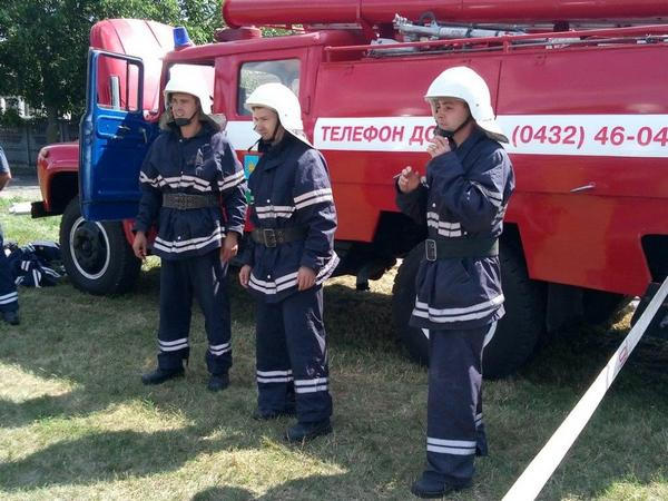 Кураховцы в Гайсине удивляли безошибочным знанием теории пожаробезопасности