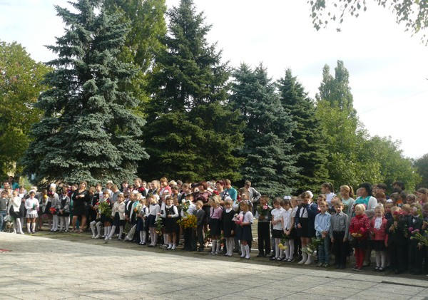 Как в Марьинском районе отметили годовщину освобождения Донбасса