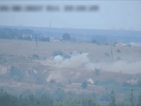 Под Красногоровкой украинские военные эффектно уничтожили минометную позицию боевиков
