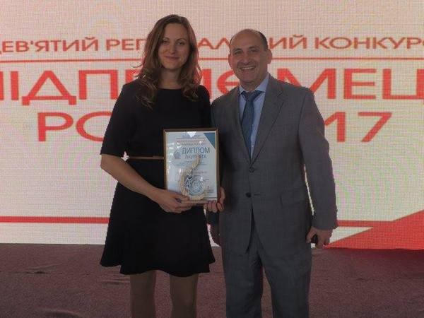Предприниматель из Угледара стала одной из лучших в Донецкой области