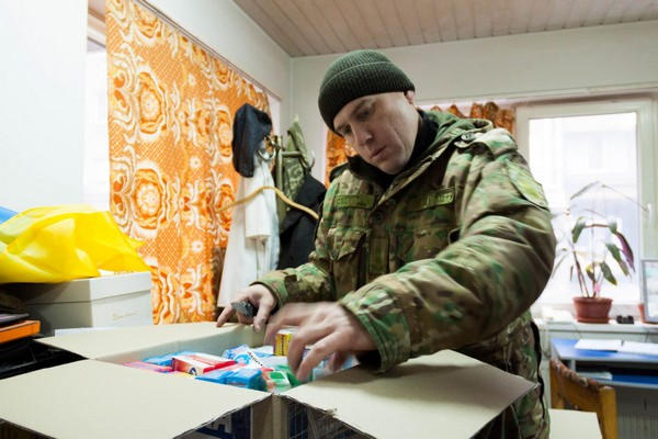 В Курахово бойцы батальона «Харьков» получат подарки к Новому году