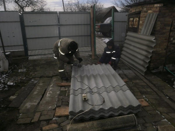 В Марьинке и Красногоровке уже восстановлены 37 частных домов