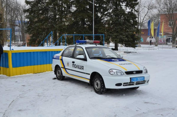 В Марьинском отделении полиции появился новый автомобиль