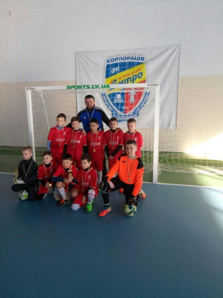 Юные футболисты из Угледара приняли участие в Чемпионате Украины по футзалу