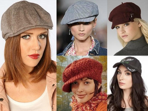 модные женские кепки