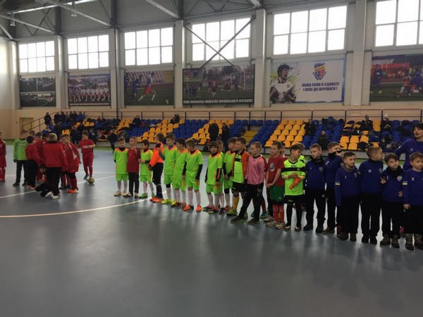 Юные футболисты из Угледара приняли участие в Чемпионате Украины по футзалу
