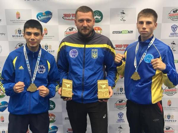 Бойцы из Курахово завоевали два «золота» на Кубке мира по кикбоксингу в Будапеште