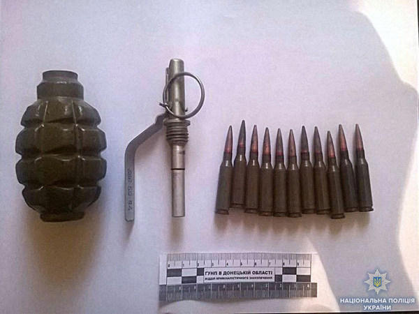 Житель Красногоровки хранил дома гранату и патроны