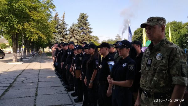 В Курахово прошли торжества по случаю Дня Национальной полиции Украины
