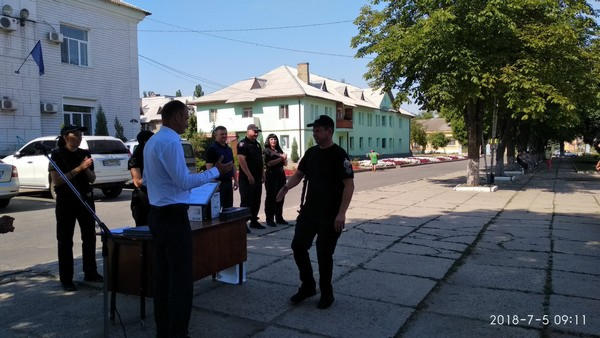 В Курахово прошли торжества по случаю Дня Национальной полиции Украины