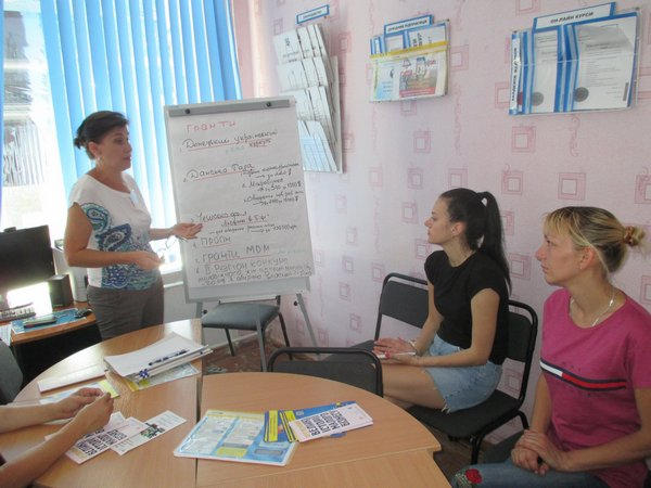 Для жителей Марьинского района организовали бизнес-тренинг