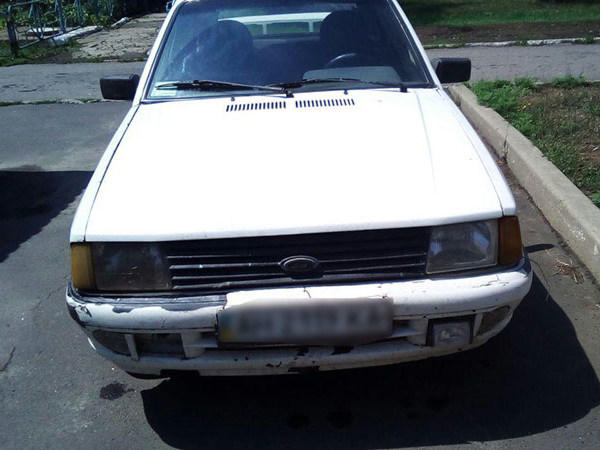 В ходе полицейской отработки в Угледаре обнаружен автомобиль с «перебитыми» номерами