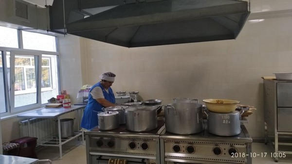 В Курахово в детском саду после капитального ремонта открылся современный пищеблок