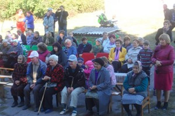 Село Галициновка Марьинского района торжественно отметило свой 240-летний юбилей