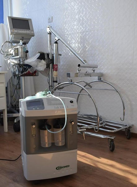 В больнице Угледара появилось новое оборудование
