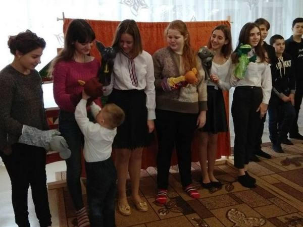 В Курахово для детей с инвалидностью организовали веселый праздник