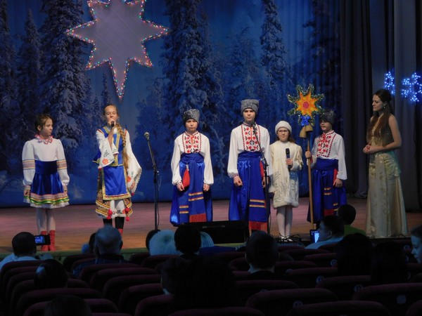 В Курахово ярко и весело отметили Старый Новый год