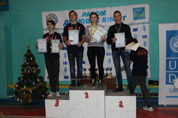 В Курахово состоялся Чемпионат Донецкой области по скалолазанию