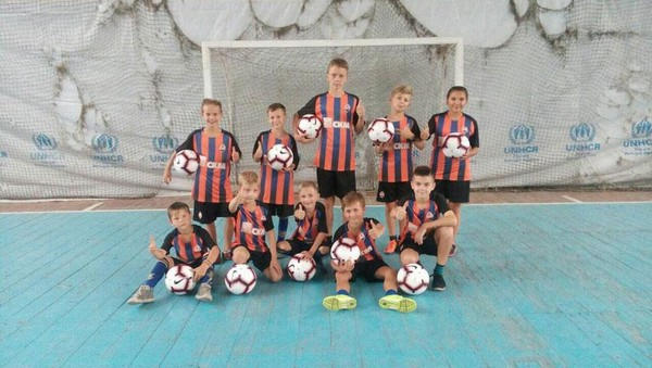 Футболисты «Шахтера» выделили более 2 миллионов гривен на восстановление спортзала в Красногоровке