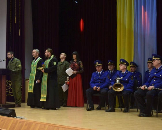 В Угледаре прошли торжества по случаю пятой годовщины создания Национальной гвардии Украины