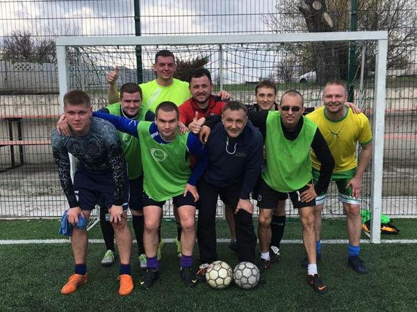 Команда Марьинского района победила в чемпионате Донецкой области по футзалу