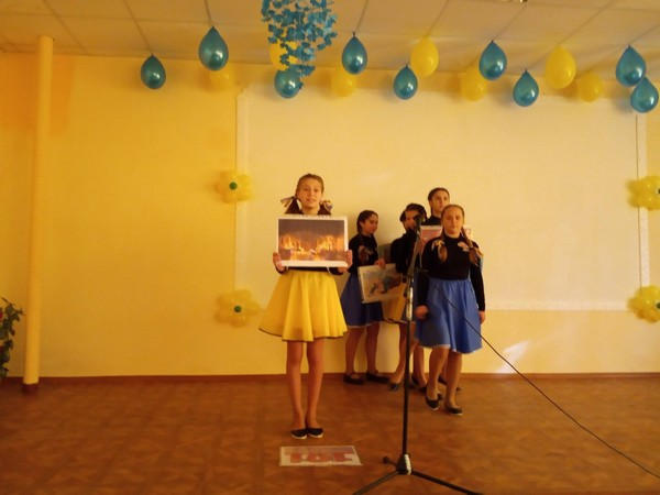 В Марьинке определили победителя районного фестиваля дружин юных пожарных