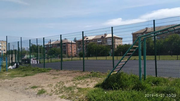 В Курахово скоро появится новая современная баскетбольная площадка