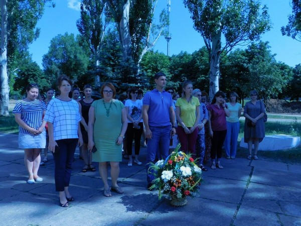 В Курахово почтили память жертв войны в Украине