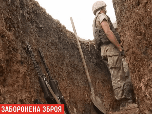 Украинские военные собственноручно построили целый укрепрайон на окраинах Марьинки