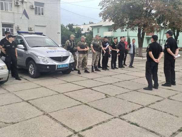 На улицы Курахово вышли усиленные наряды полиции и «дружинники»