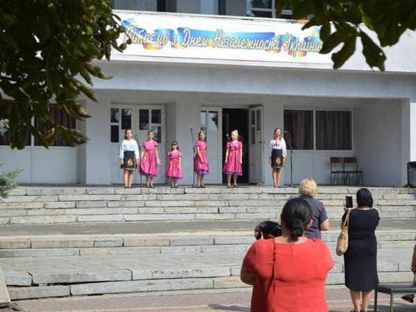 В Великой Новоселке для детей устроили отдельное празднование Дня Независимости Украины