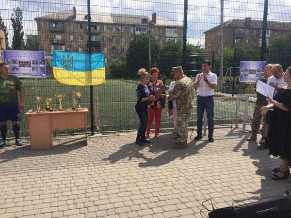 В Курахово прошел турнир по мини-футболу, посвященный памяти героя АТО